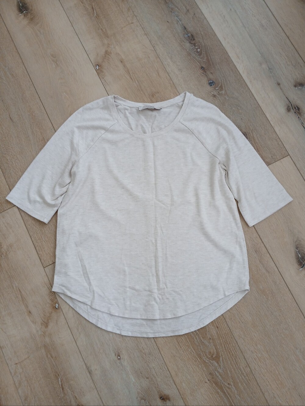 Loft Scoop Neck Relaxed Fit Tee